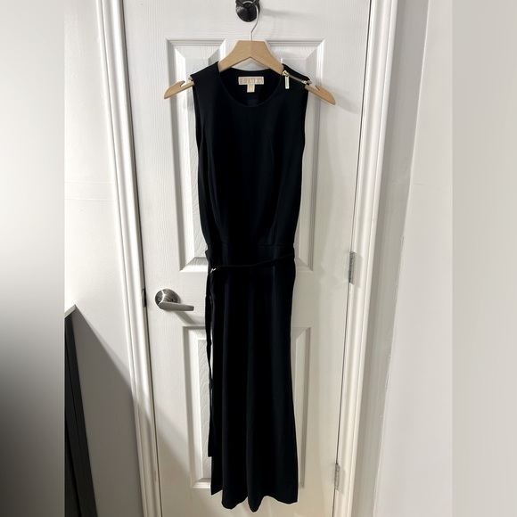 Michael Kors Pant Jumpsuit Wide Leg with Belt - Picture 1 of 3